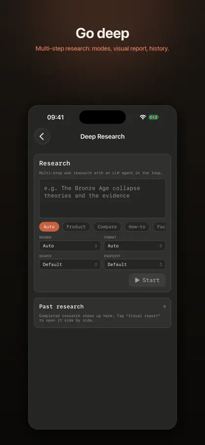 Screenshot 4 di 5 di Odysseus - Mobile