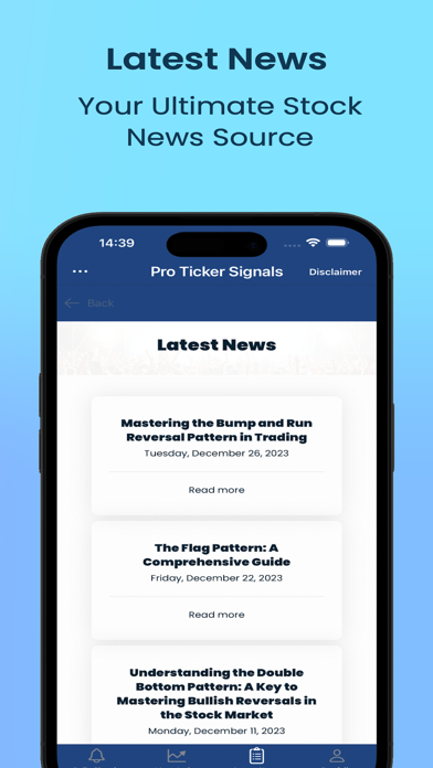 Pro Ticker Signals Screenshot