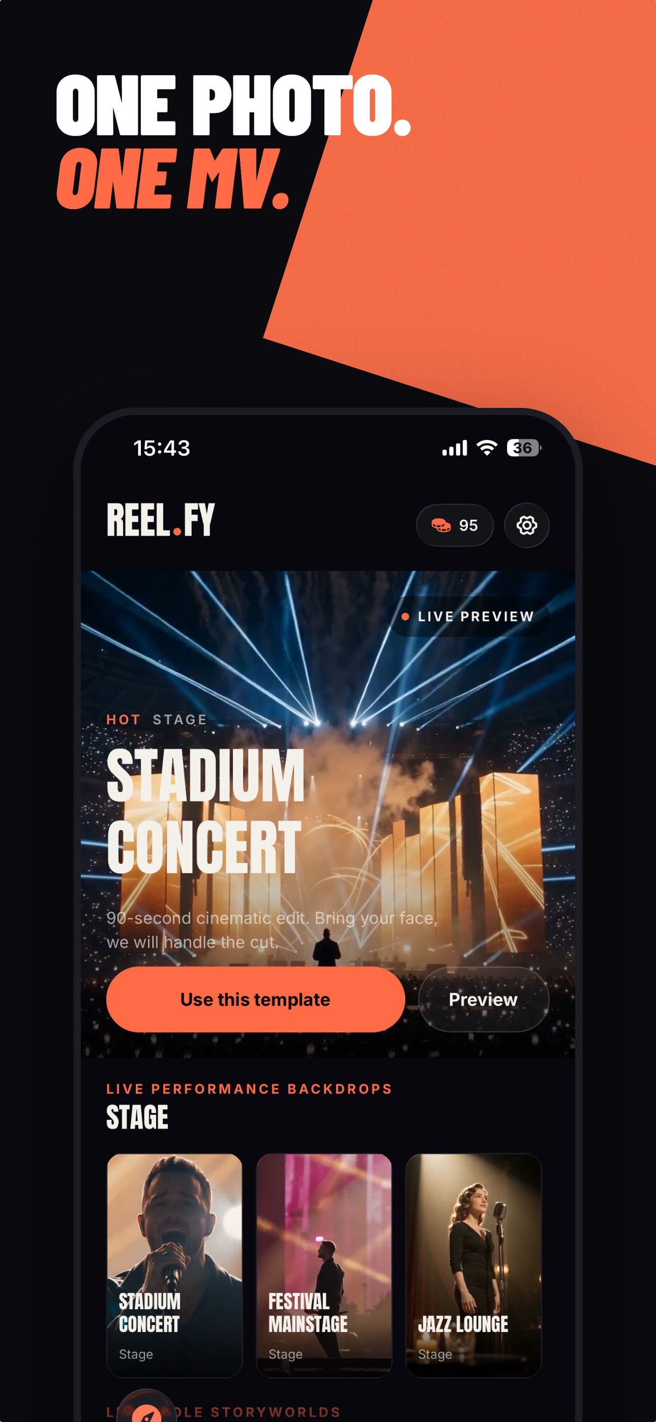 Reelify: AI MV Generator screenshot 2