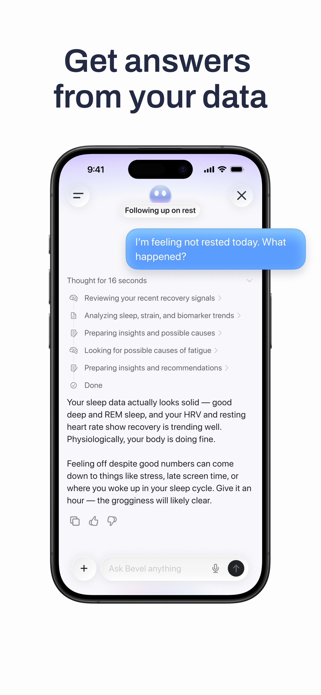 Bevel: AI Health Coach screenshot 6