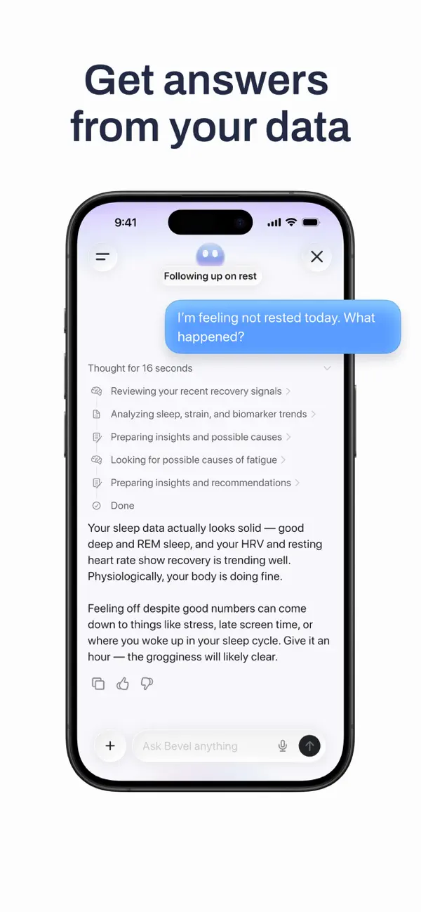 Bevel: AI Health Coach screenshot 6