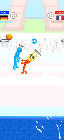 Collapse Basketball™ iPhone screenshot