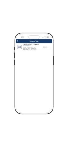 MDC for HCA iPhone screenshot