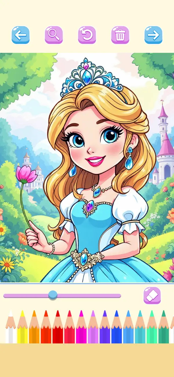 Screenshot #3 pour Princesse féerique - livre de