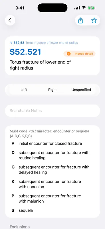 ICD10 Consult Pro screenshot 3 of 5