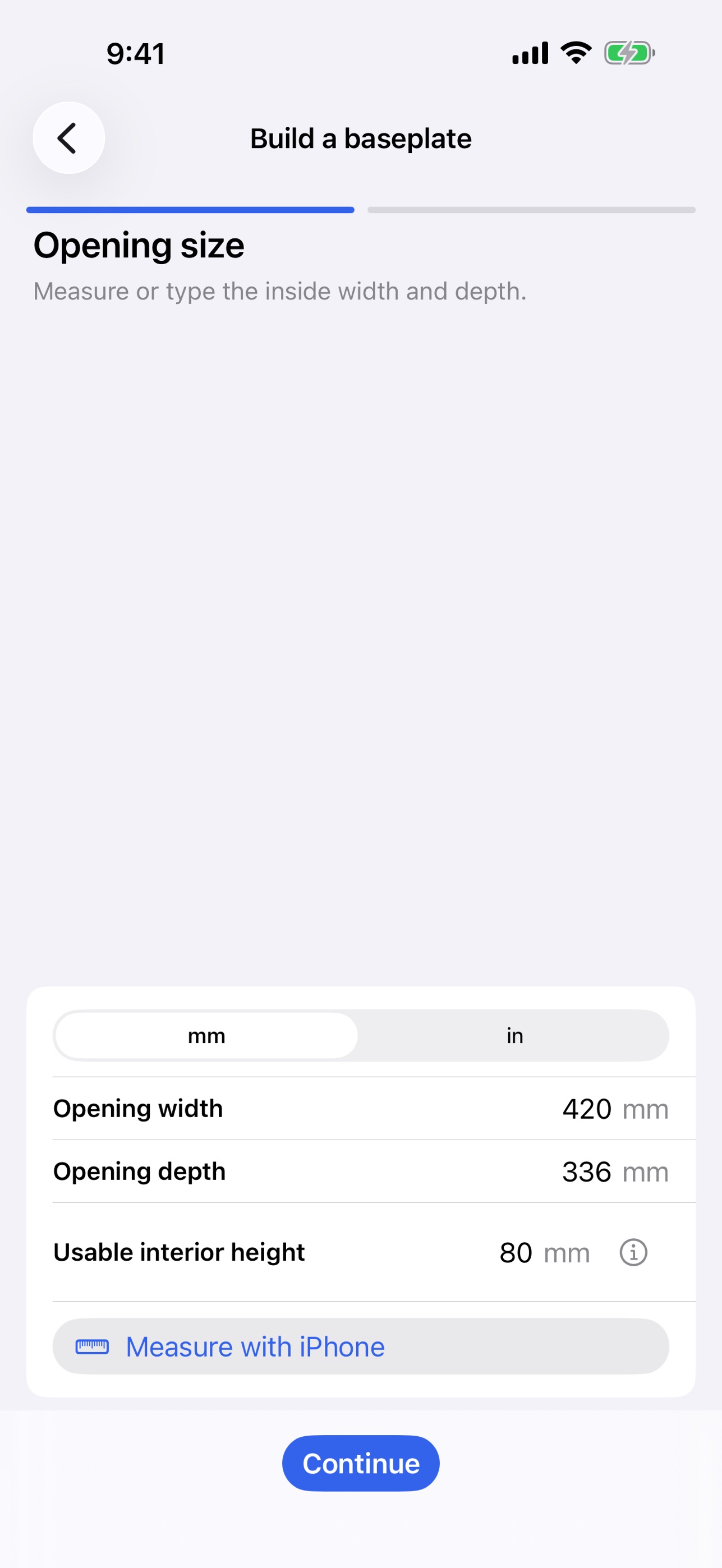 Screenshot 2 of FitGrid: Gridfinity Designer
