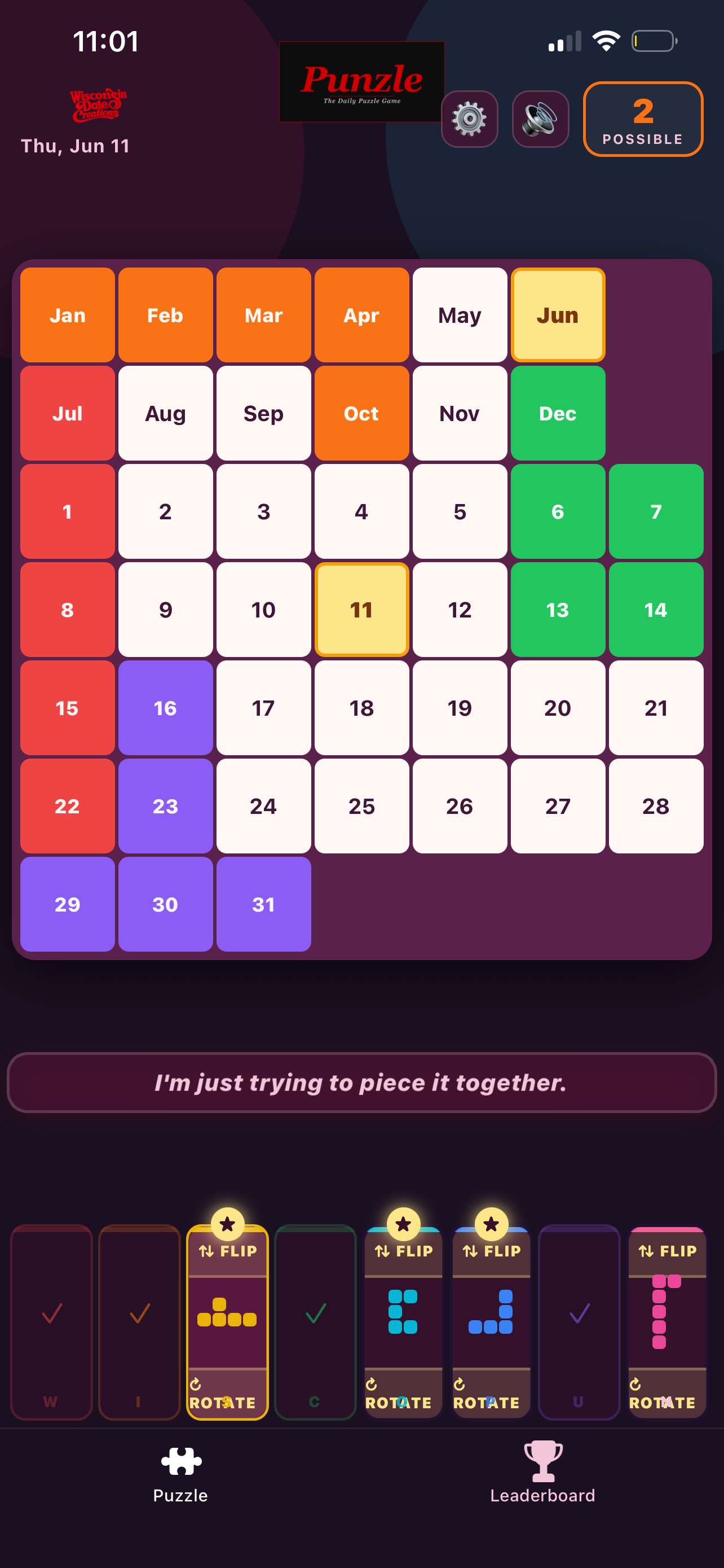 Punzle - Daily Puzzle Game screenshot 3