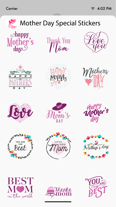 Screenshot #3 pour Mother's Day Special Sticker
