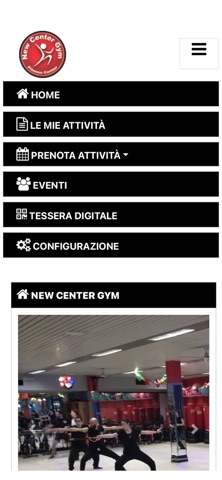 NEW CENTER GYM screenshot