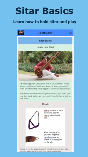 Learn Sitar screenshot 1