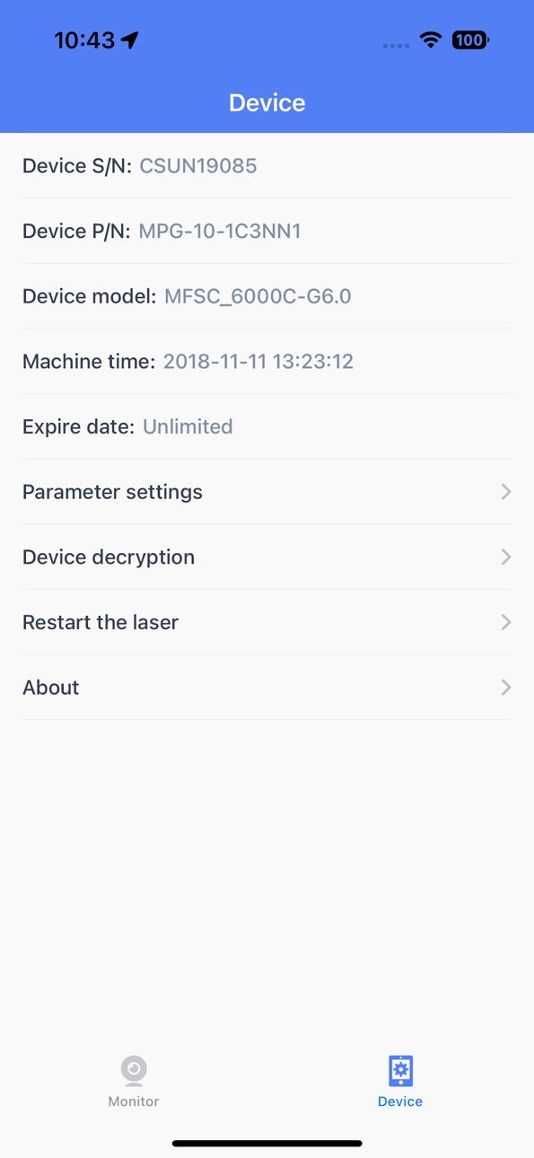 iPhone screenshot