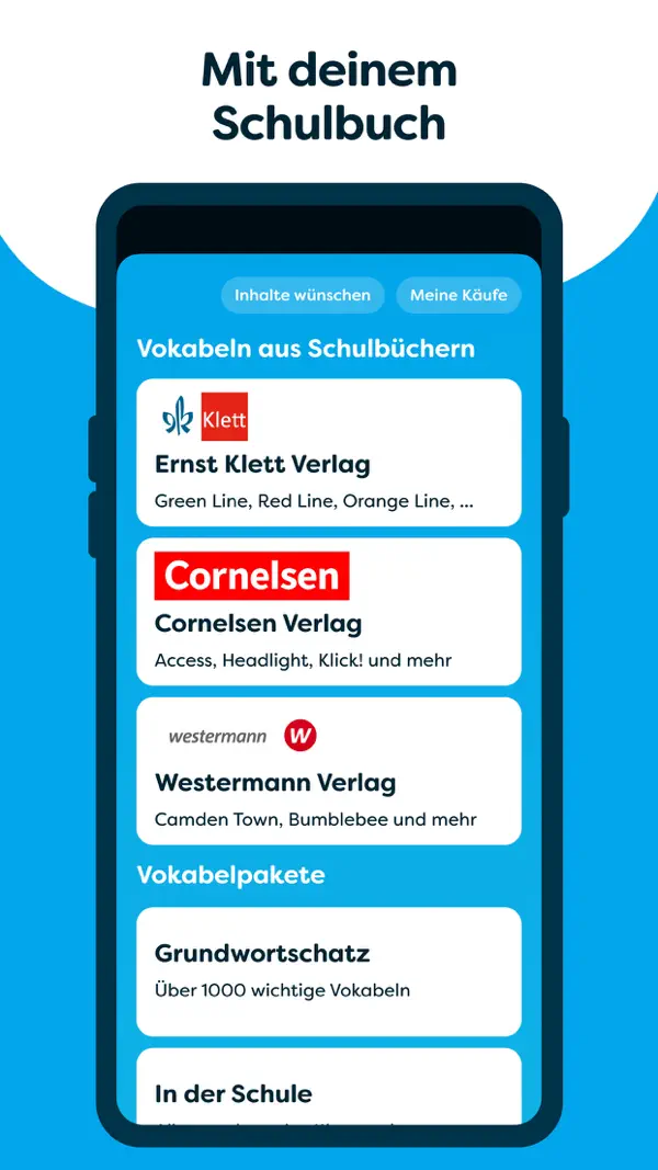 cabuu - Vokabeln lernen iPhone App Screenshot 3 – Bildung