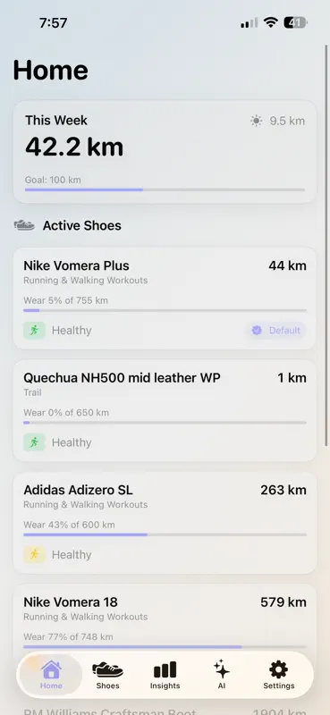 ShoeTrack screenshot 1 of 6
