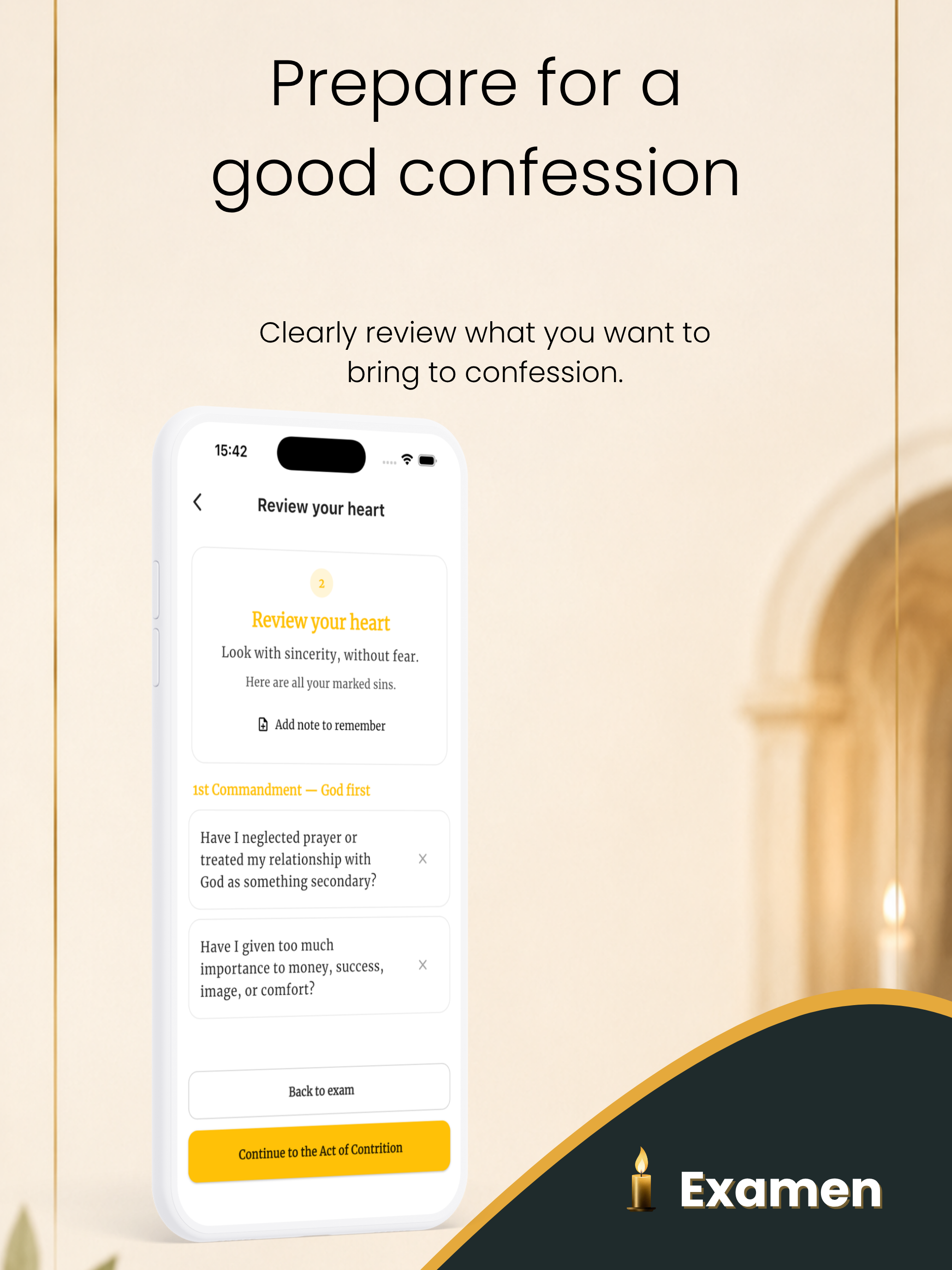 Examen: Catholic Confession screenshot 8