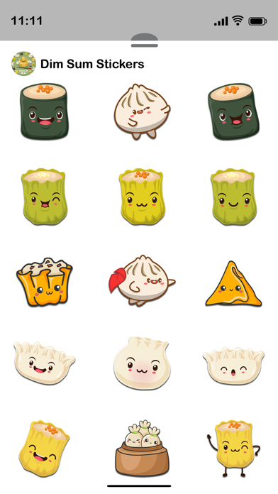 Dim Sum Stickers! Screenshot