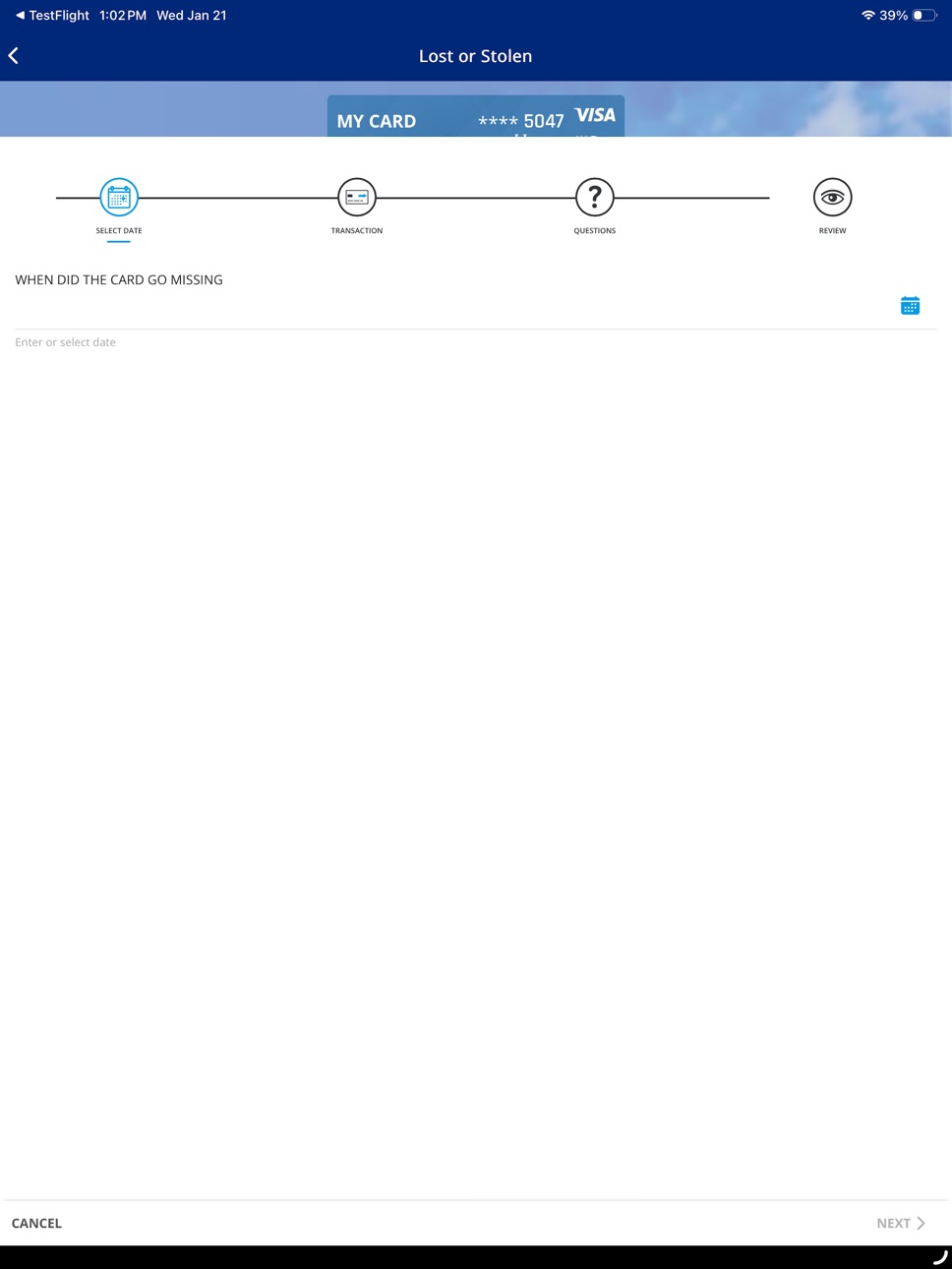 iPad screenshot