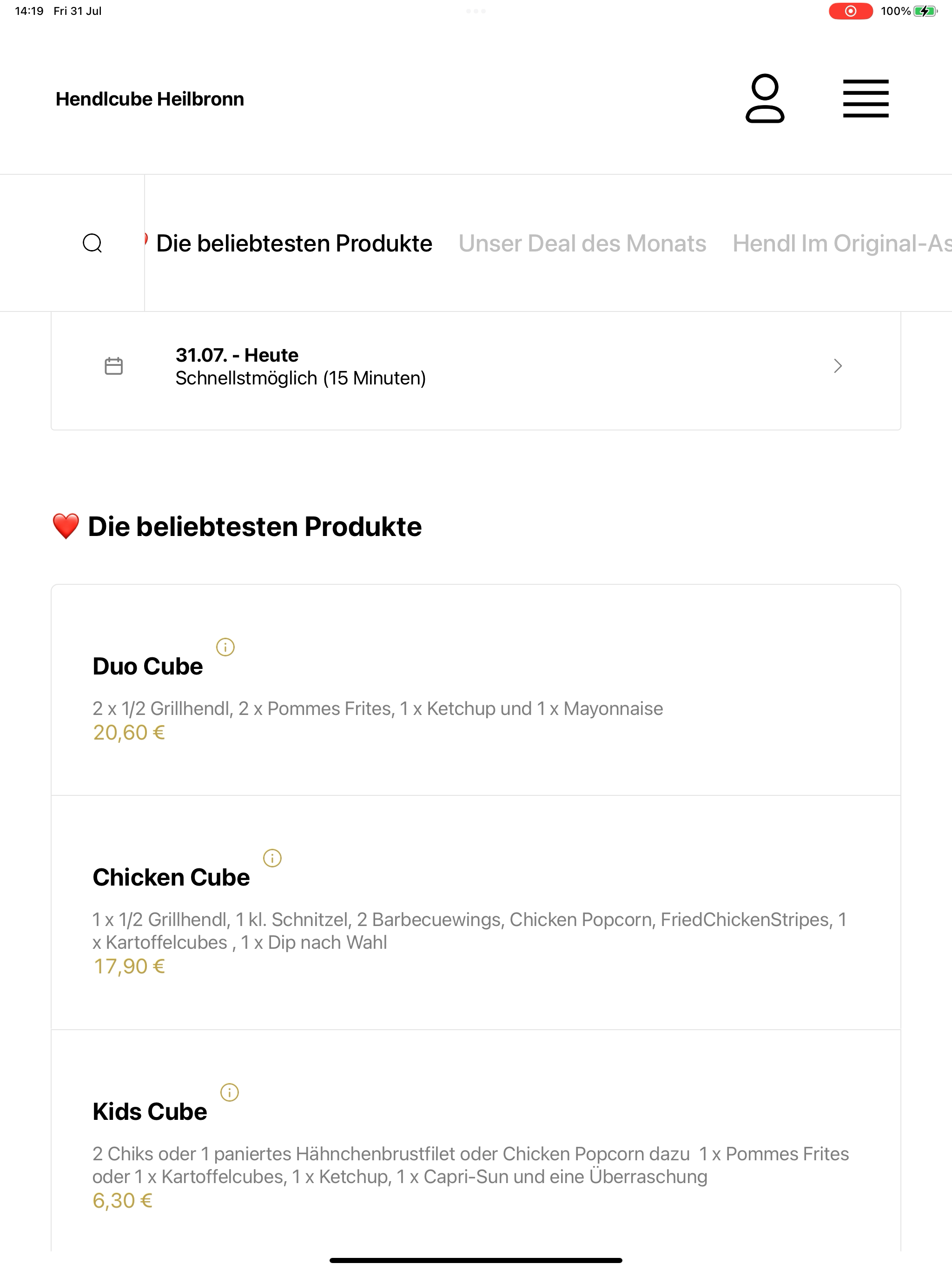Hendlcube Heilbronn screenshot 8