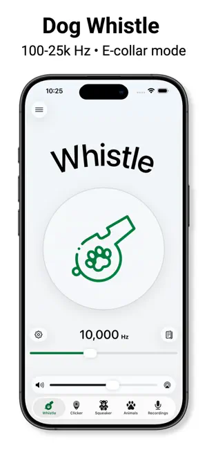iTrainer Dog Whistle & Clicker screenshot 1