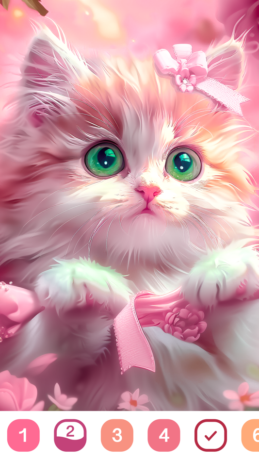#3. Cute Color - Color by Number (iOS) 由: Yang Li