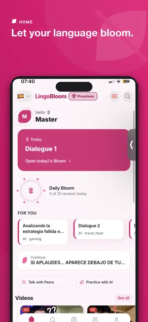 Learn Korean - LingoBloom screenshot 2