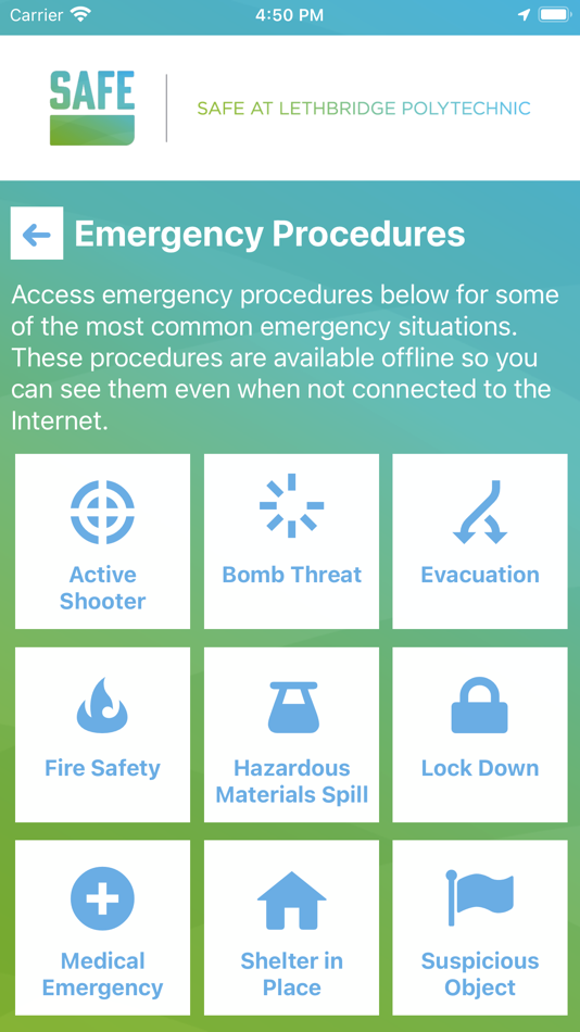 #7. SAFE at Lethbridge Polytechnic (iOS) 게시자: Lethbridge College