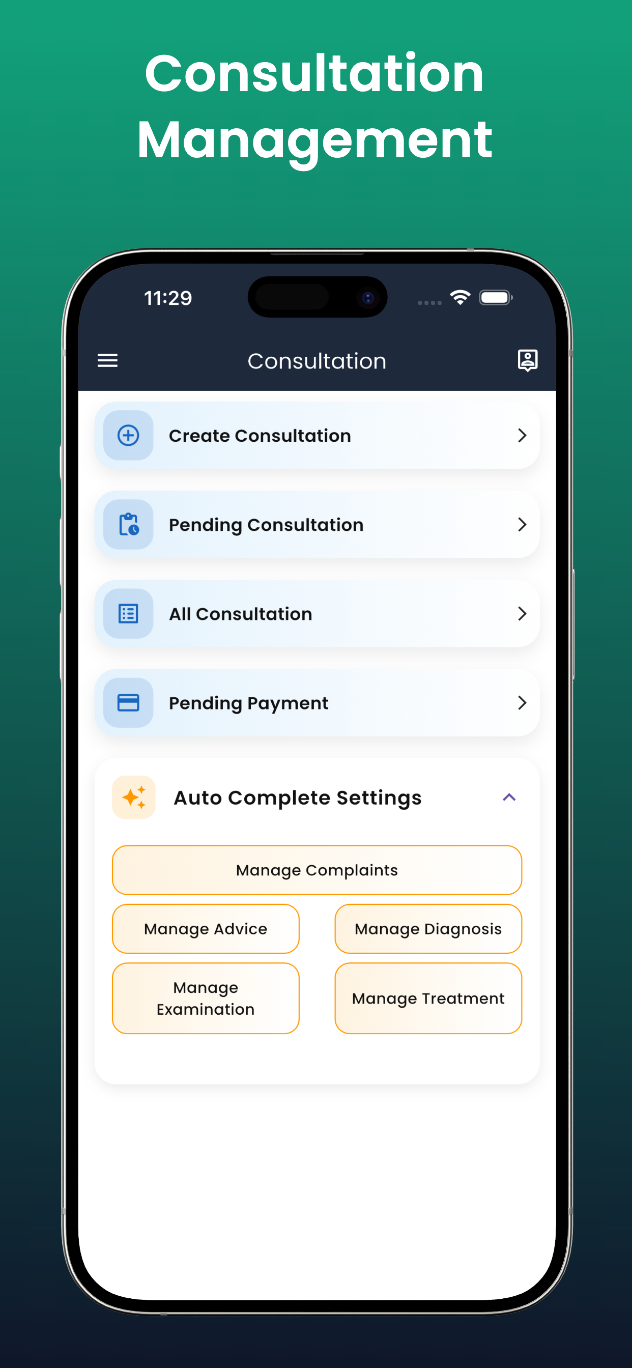 PhysioCare PMS - Global screenshot 4