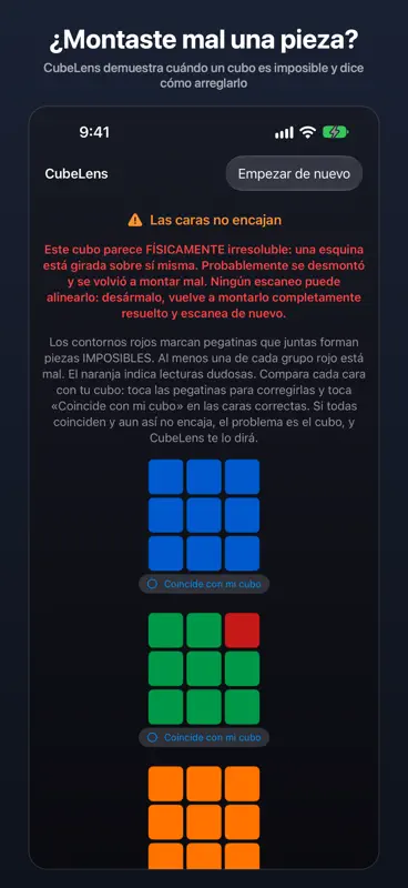 CubeLens: escanea y resuelve screenshot 7 of 8