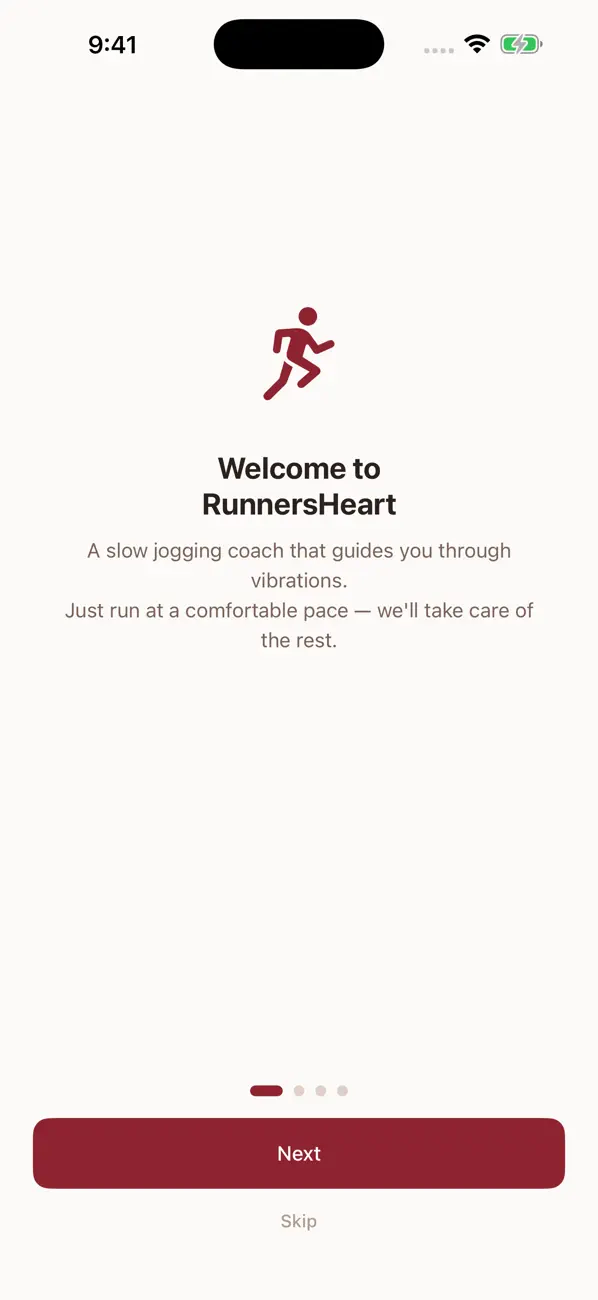 Screenshot #1 pour RunnersHeart