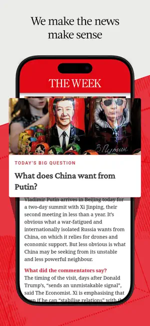 The Week UK: Daily Analysis iPhone screenshot 1