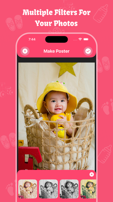 Baby Photo Editor: Baby Poster Screenshot