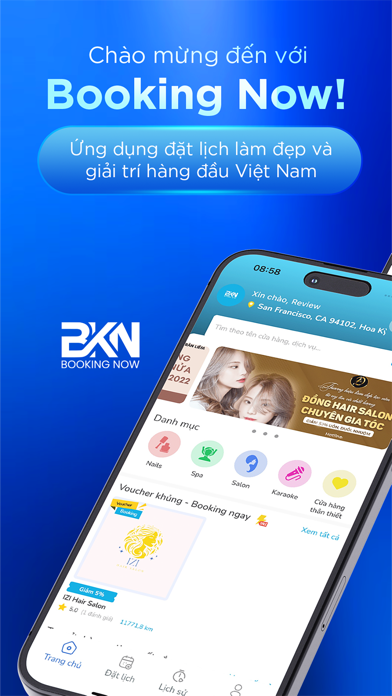 Booking Now Screenshot
