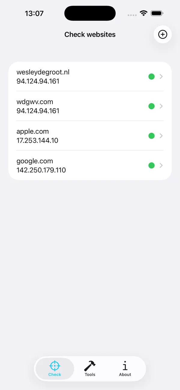 #1. iWebTools 2 (iOS) Oleh: Wesley de Groot