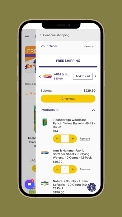 Contarmarket iPhone screenshot 3 - Shopping app