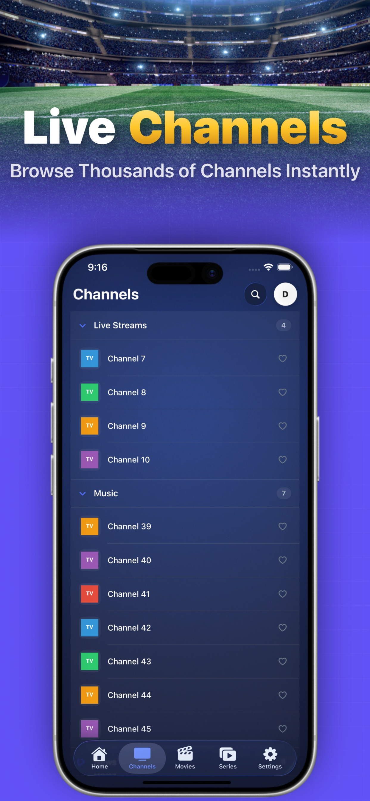Smarters IPTV Pro: SPlayer screenshot 3