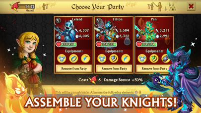 Knights & Dragons - RPG Screenshot