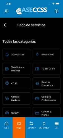 ASECCSS MÓVIL iPhone screenshot