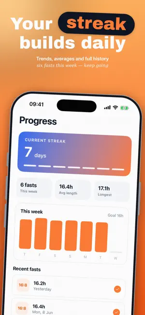 Metabo: Fasting Timer 16:8 screenshot 3