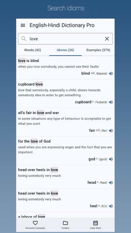 English-Hindi Dictionary Pro