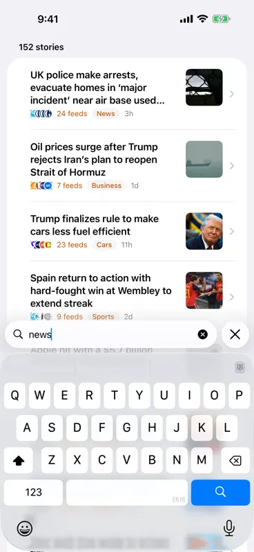Ferry: News & RSS Reader screenshot 8 of 8