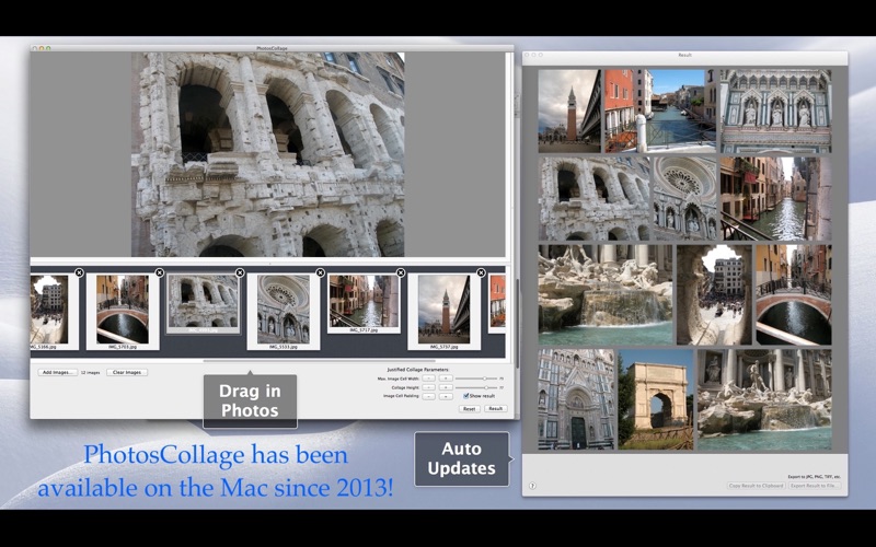 Screenshot #2 pour PhotosCollage - Autolayout