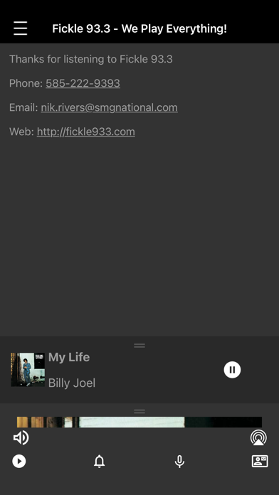 Fickle 93.3 Screenshot 3 - AppWisp.com Fickle 93.3 Screenshot 3 - AppWisp.com