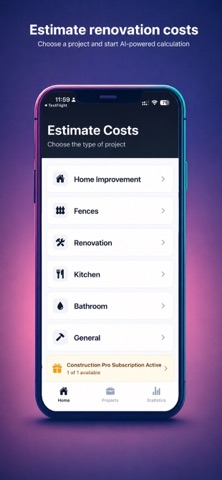 BauBudget: Cost Estimator Screenshot 1 of 6