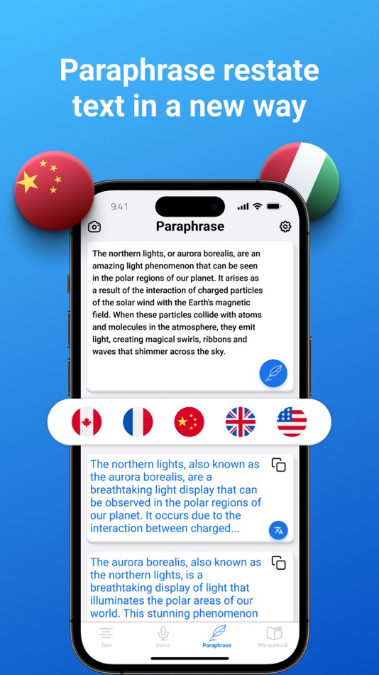 #5. AI Translator: Voice & Camera (iOS) Bởi: Mariya Vonchak