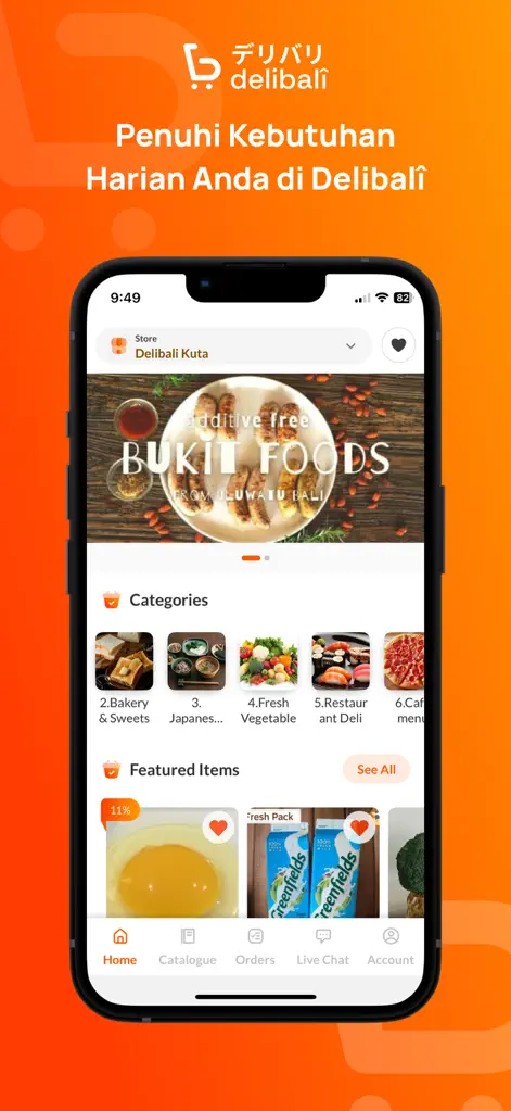delibali Online Shopping - Shopping App | MWM