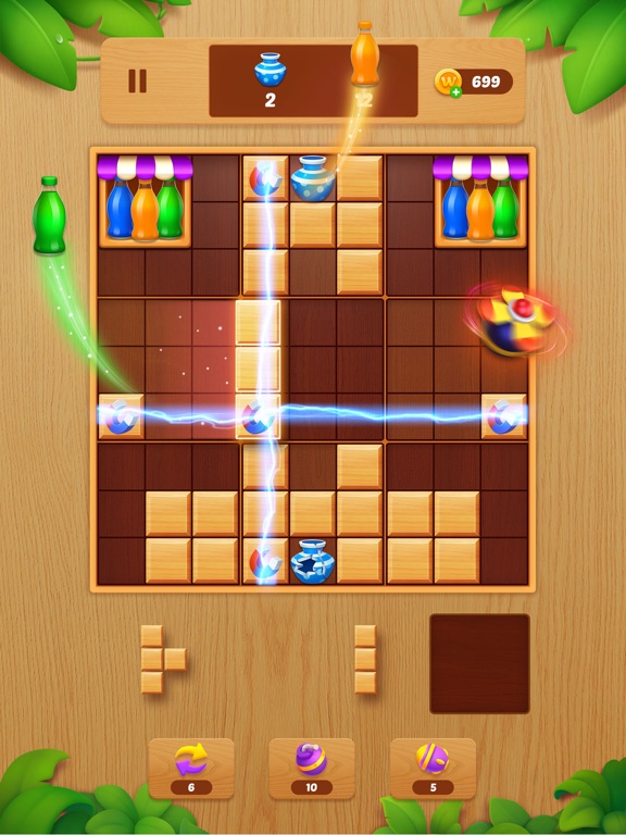 Screenshot #4 pour Block Crush: Wood Block Puzzle