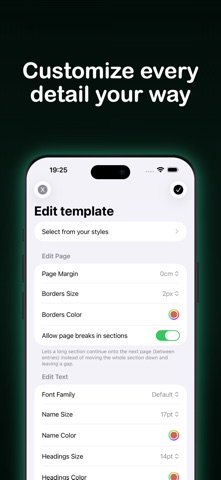 Simple CV: Resume Maker Screenshot 6 of 10
