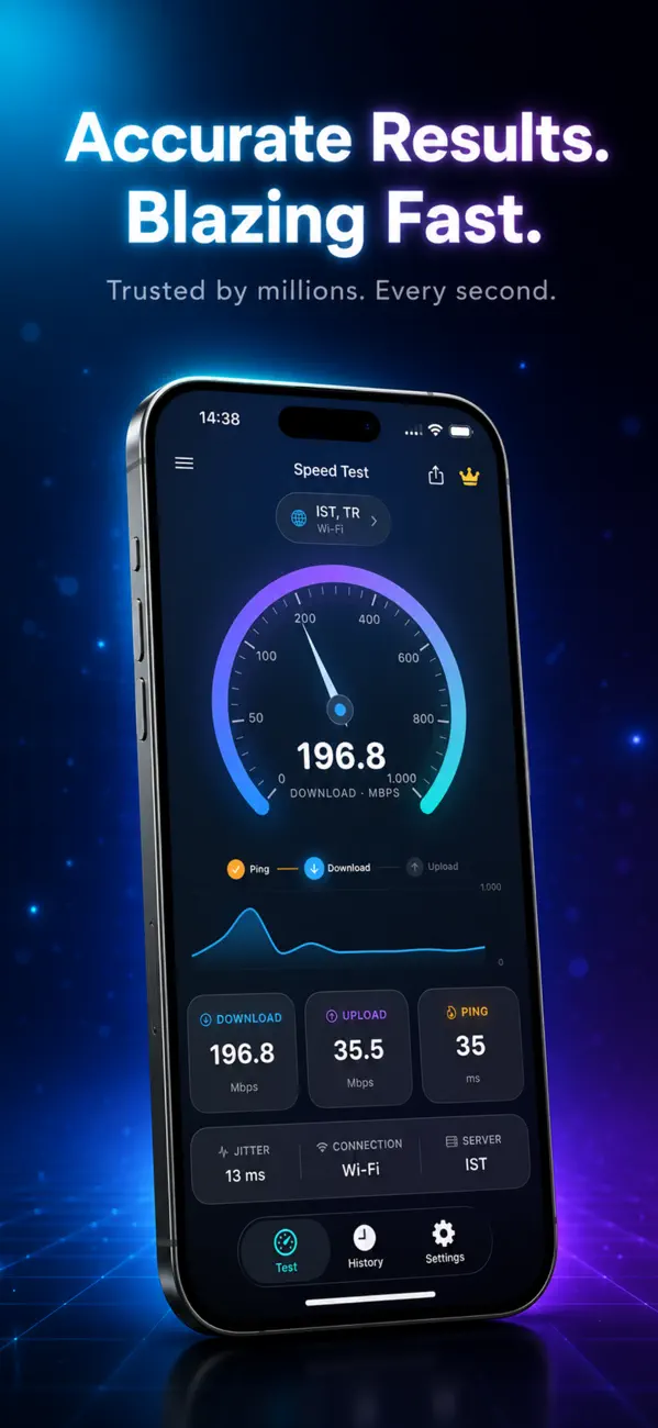Universal Speed Test screenshot