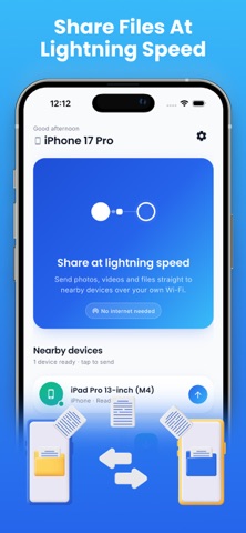 SwiftShare: Fast File Sharing Screenshot 1 of 5