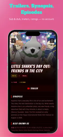 Capture d'écran de AnimePahe AI: Tracker Anime sur iPhone 5