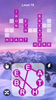 word cross: zen crossword game iphone screenshot 2